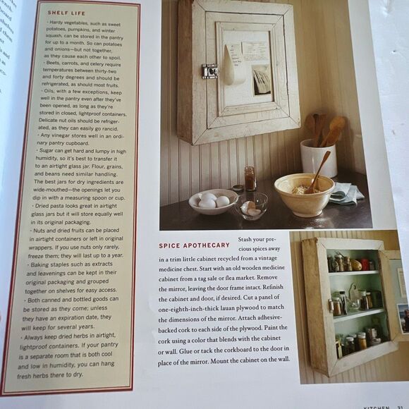 Vtg MARTHA STEWART Living Good Things for Organizing Paperback Book 2001 Home - Picture 12 of 16